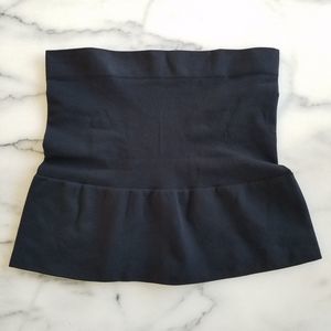 A PEA IN THE POD Womens M Bounceback Tummy Transformer Tube Black